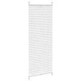 Vidaxl Plisséjalind 50x125 cm blanc