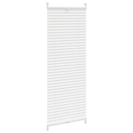 Vidaxl Plisséjalind 50x125 cm blanc