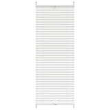 Vidaxl Plisséjalind 50x150 cm blanc
