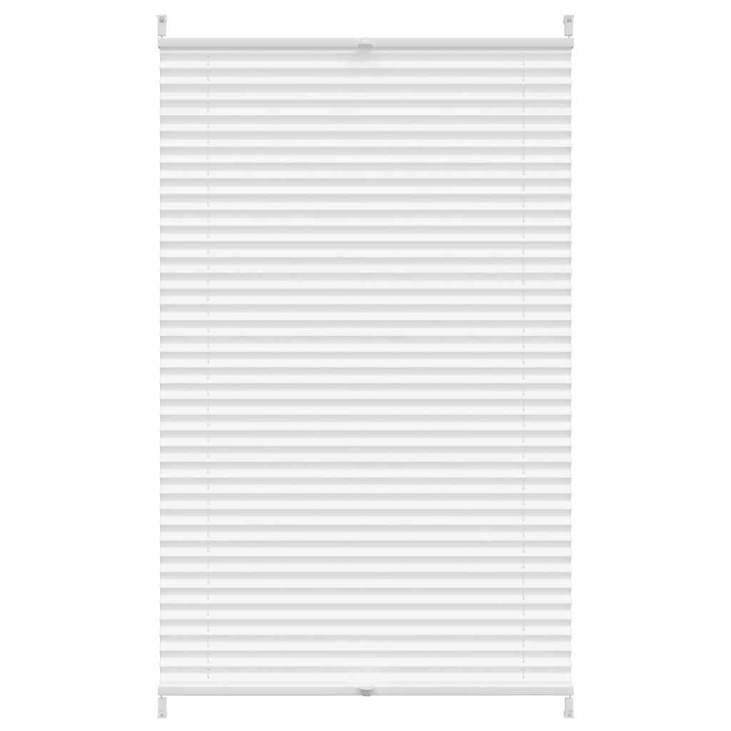 VidaXL store plissé 80x150 cm blanc