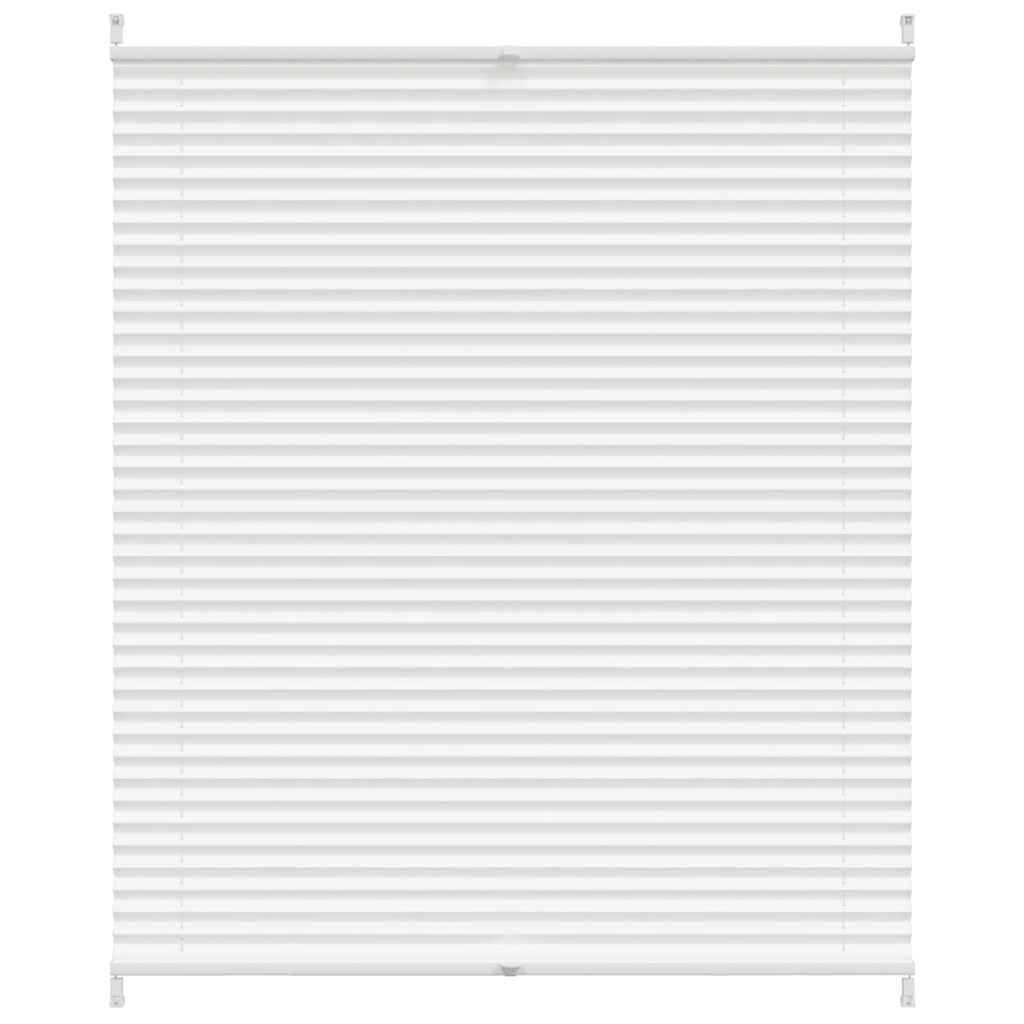 Vidaxl Plisséjalind 100x150 cm blanc