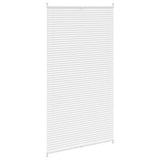 Vidaxl Plisséjalind 100x200 cm blanc