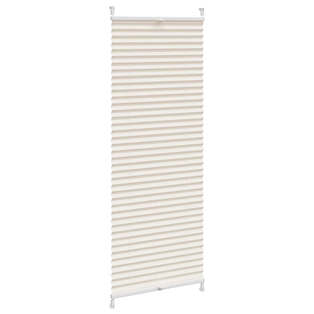 VidaXL stores plissés 50x100cm crème