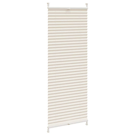 Vidaxx store enrouleur plissé 60x100cm crème