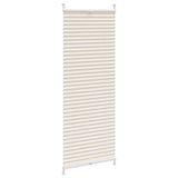 VidaXL store plissé 60x125 cm crème