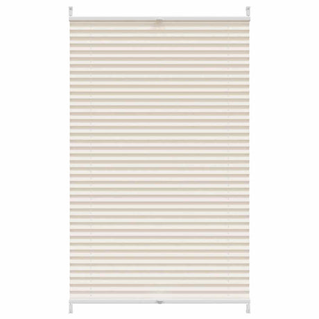 Vidaxl Plisséjalind 70x125 cm crème