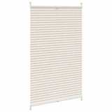 Vidaxl plissé rouleau aveugle 70x150 cm crème