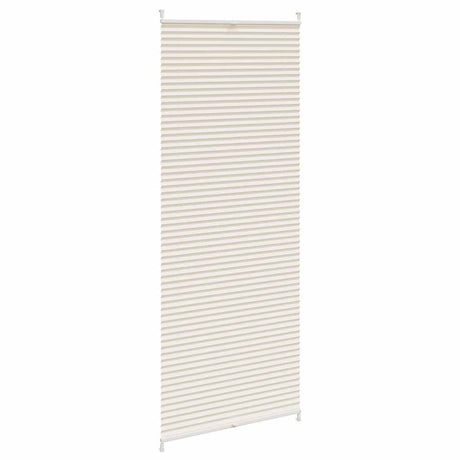Vidaxx store enrouleur plissé 70x200cm crème
