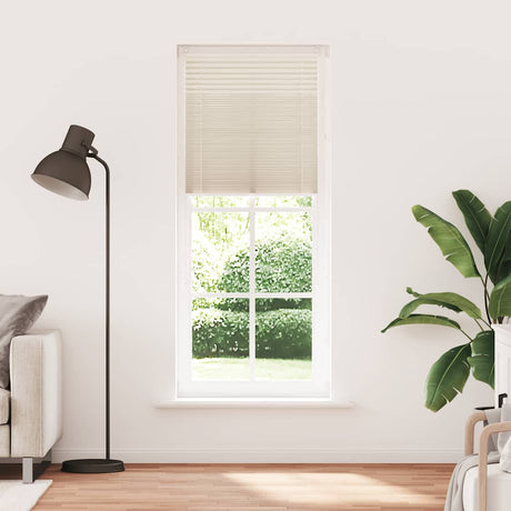 Vidaxx store enrouleur plissé 70x200cm crème