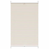Vidaxx store enrouleur plissé 80x100cm crème