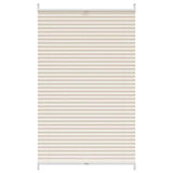 Vidaxx store enrouleur plissé 90x125cm crème