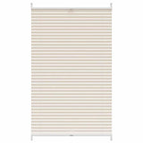 Vidaxx store enrouleur plissé 90x125cm crème