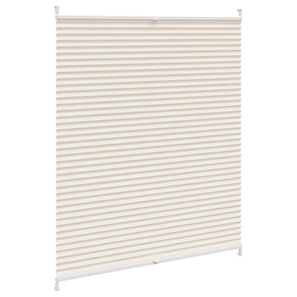 VidaXL stores plissés 100x150cm crème