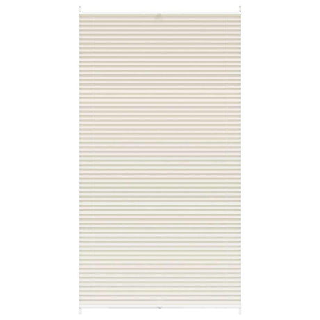 VidaXL stores plissés 100x200cm crème