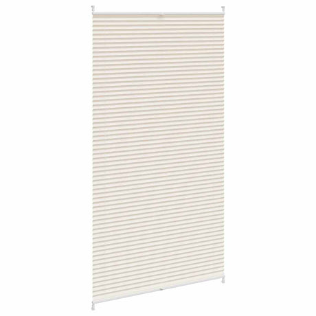 VidaXL stores plissés 100x200cm crème