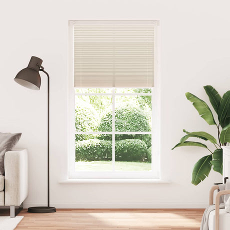 VidaXL stores plissés 100x200cm crème