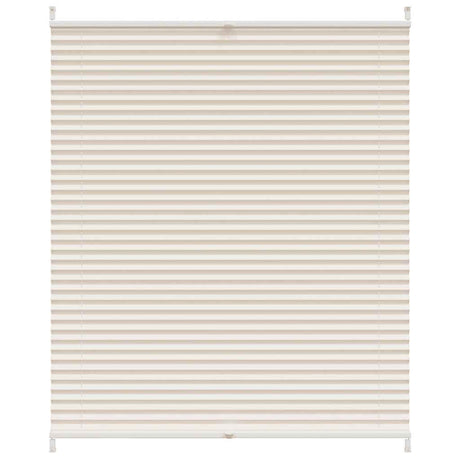 VidaXL stores plissés 110x100cm crème