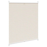 VidaXL stores plissés 110x100cm crème
