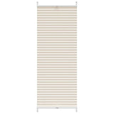 VidaXL store plissé 40x125cm crème