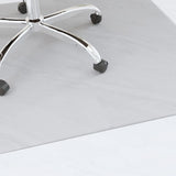 Mat de sol Vidaxl pour le stratifié ou le tapis 90x90 cm