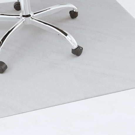 Mat de sol Vidaxl pour le stratifié ou le tapis 75x120 cm