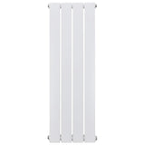 Vidaxl plošča za ogrevanje radiatorja 311x900 mm bela