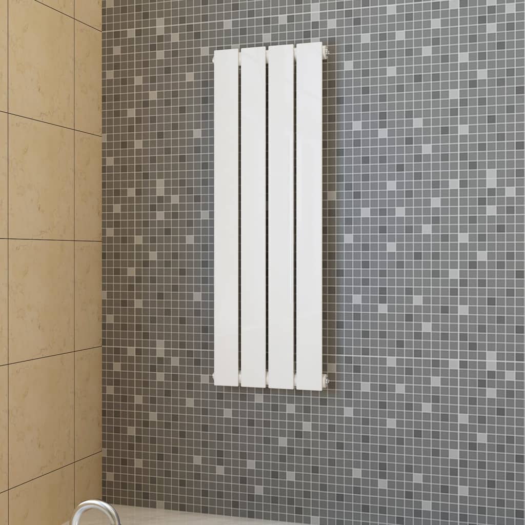 Vidaxl plošča za ogrevanje radiatorja 311x900 mm bela