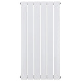 Vidaxl plošča za ogrevanje radiatorja 465x900 mm bela