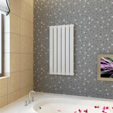 Panneau de chauffage du radiateur Vidaxl 465x900 mm blanc