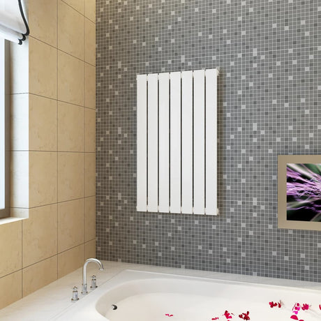 Panneau de chauffage du radiateur Vidaxl 542x900 mm blanc