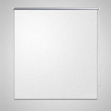 Vidaxl Rouleau aveugle accablant 60 x 120 cm blanc