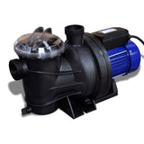 Vidaxl Pumple de piscine électrique 800W bleu