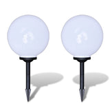 Vidaxl Garden Path Lamps 2 ms avec broche de terre LED 30 cm