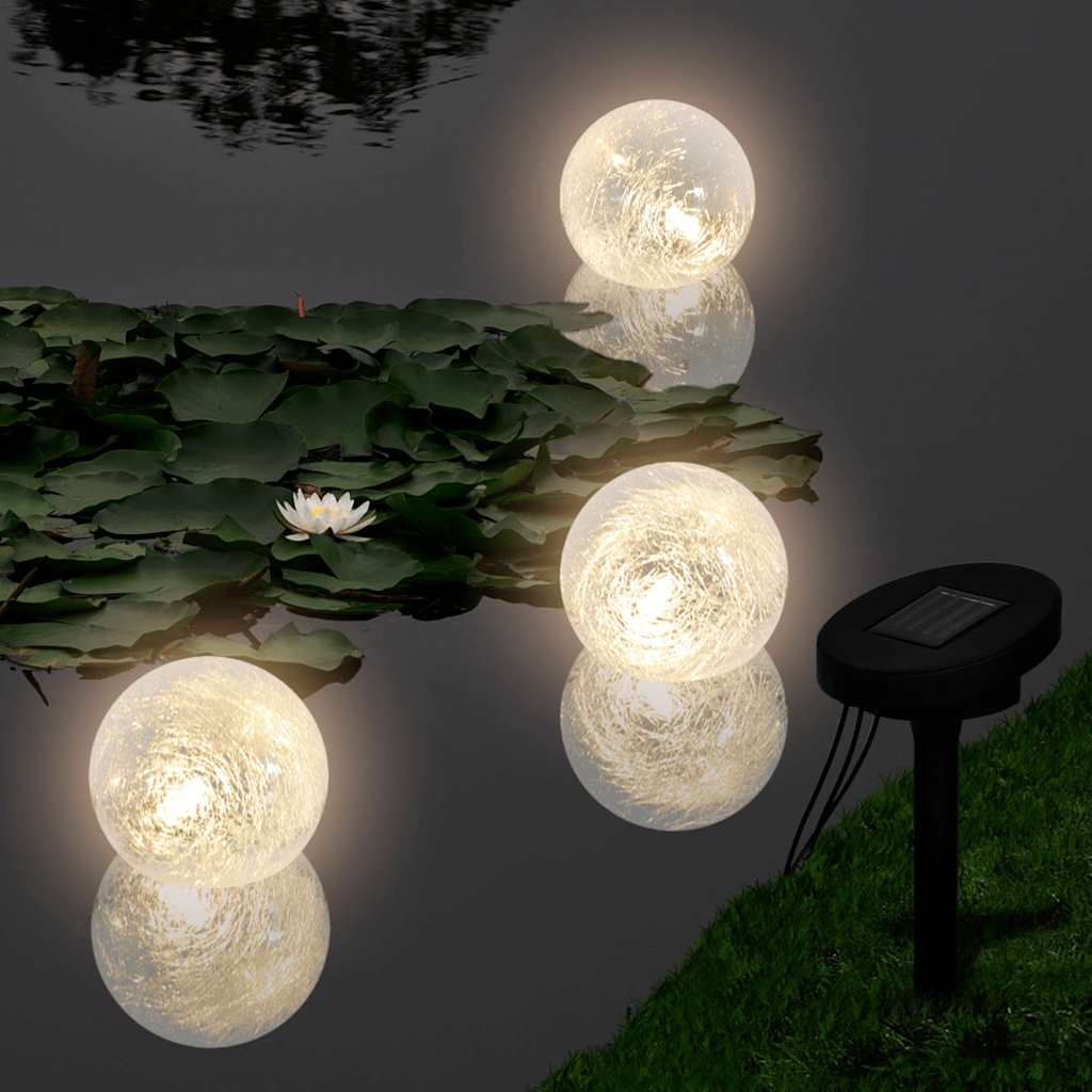 Vidaxl Pond éclairage des ampoules flottantes