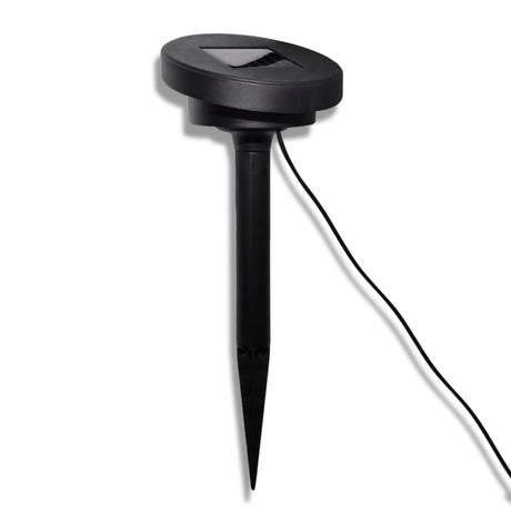Vidaxl Solarbollampen 3 ST LED avec des ancres au sol et du panneau solaire