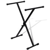 Vidaxl Keyboard standard réglable Single X-Frame