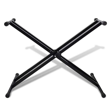 Support de clavier réglable vidaxl double x trame