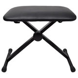 Tabouret de piano du clavier Vidaxl réglable et pliable