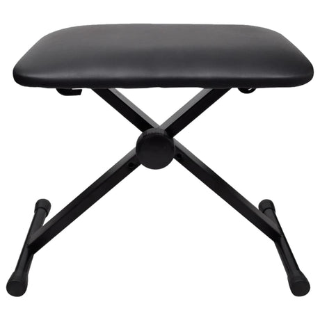 Tabouret de piano du clavier Vidaxl réglable et pliable