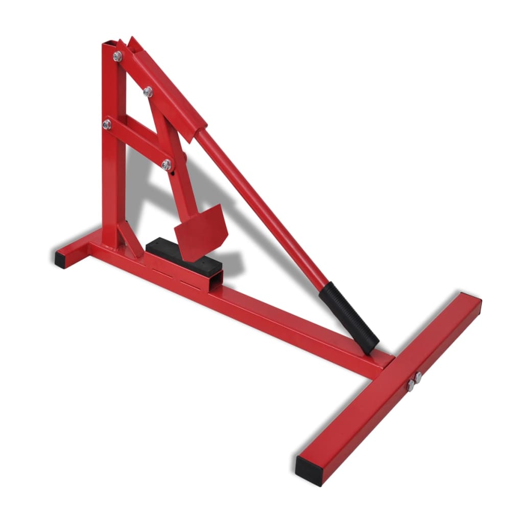 VIDAXL Motorcycle Tire Lifter (rosso)