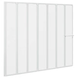 Panneaux de douche et de bain Vidaxl 140 x 168 cm 7 avec porte-serviettes