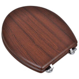 Vidaxl Sage de toilette Simple Simple Design MDF Brown