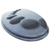 Vidaxl Toilet Seat Stone MDF