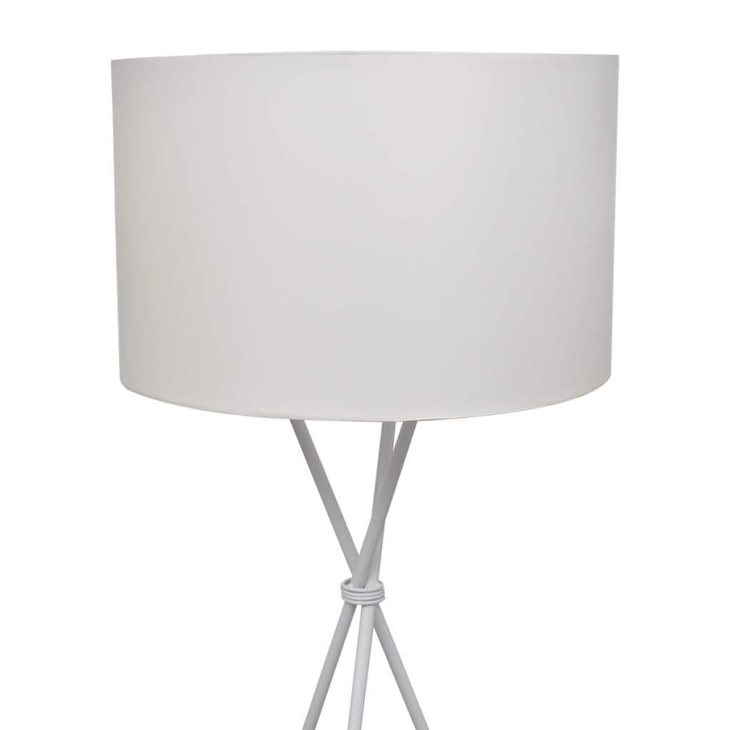 Lampadaire Vidaxl y compris le blanc