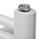 Rack de serviettes de radiateur Vidaxl droit 600x1160 mm