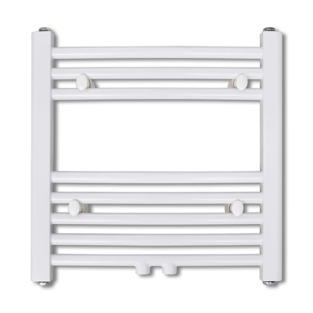 Vidaxl krivulja stojala za brisače za radiator 480x480 mm