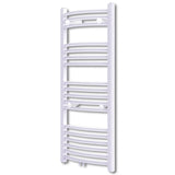 Courbe de rack de serviettes de radiateur Vidaxl 500x1160 mm