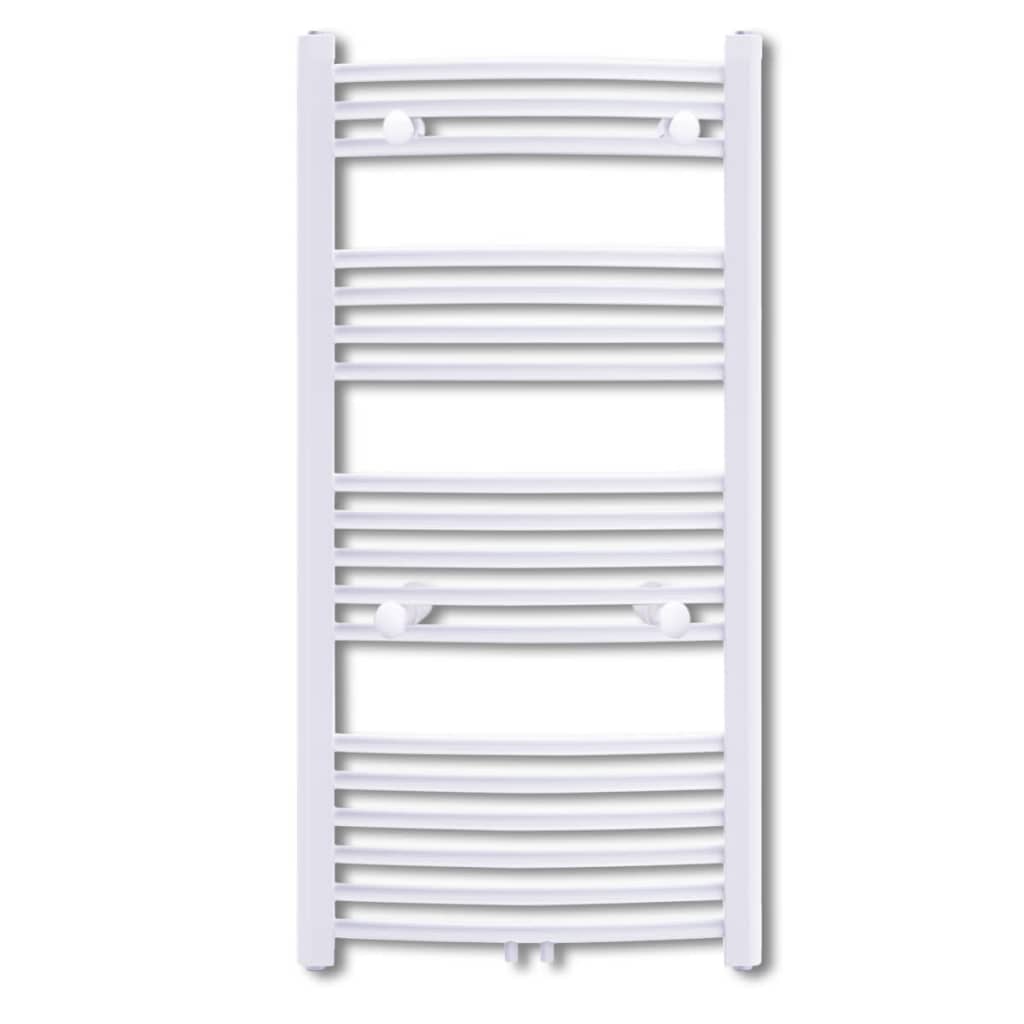 Courbe de rack de serviettes de radiateur Vidaxl 500x1160 mm