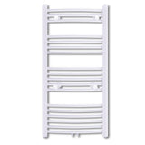 Courbe de rack de serviettes de radiateur Vidaxl 500x1160 mm