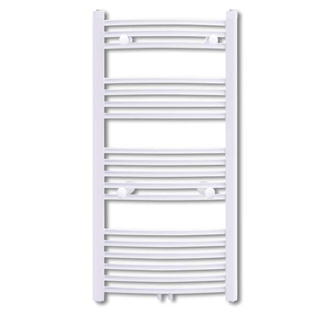 Courbe de rack de serviettes de radiateur Vidaxl 500x1160 mm